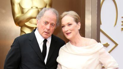 Don Gummer and Meryl Streep at the Oscars in 2014.