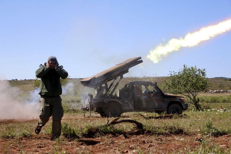 A rebel fighter from Ahrar al-Sham in Idlib last April.