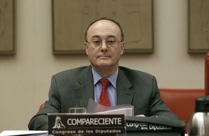 The governor of the Bank of Spain, Luis María Linde.