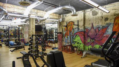 Weebly's workers even have a gym.