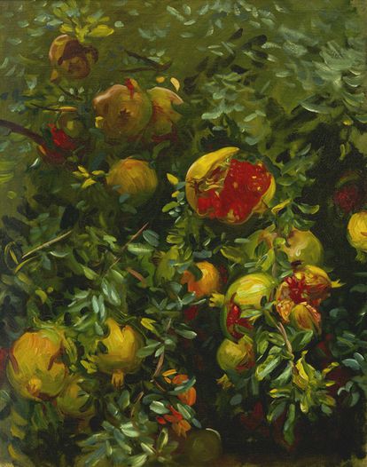 'Pomegranates, Majorca' (1908), oil on canvas by John Singer Sargent.