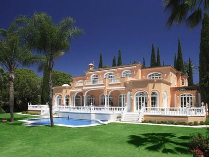 The Marbella property formerly owned by Prince.