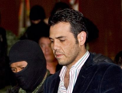 Vicente Zambada after being arrested in Mexico City in March 2009.