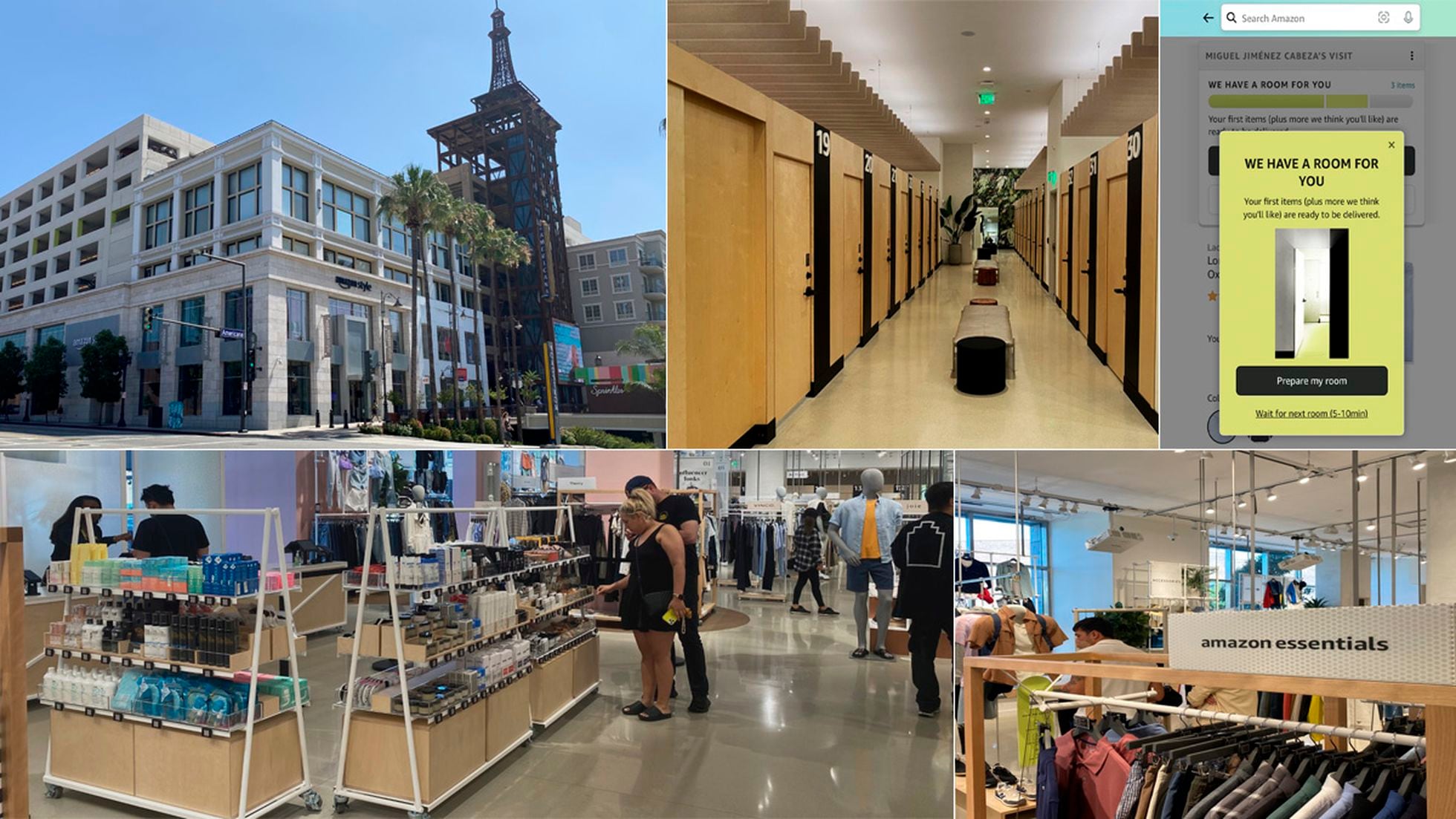Amazon Style: Shopping at Amazon's first physical fashion store: Cool tech,  long waits | Economy and Business | EL PAÍS English