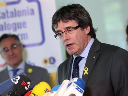 Ousted Catalan leader Carles Puigdemont is in Germany.