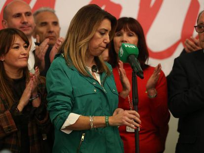 Andalusian PM Susana Díaz on Sunday.