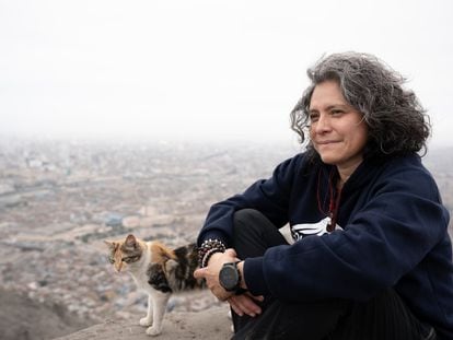Silvia Vásquez-Lavado in Lima (Peru) on May 25, 2023.