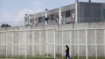The Santa Martha Acatitla penitentiary in Mexico City.