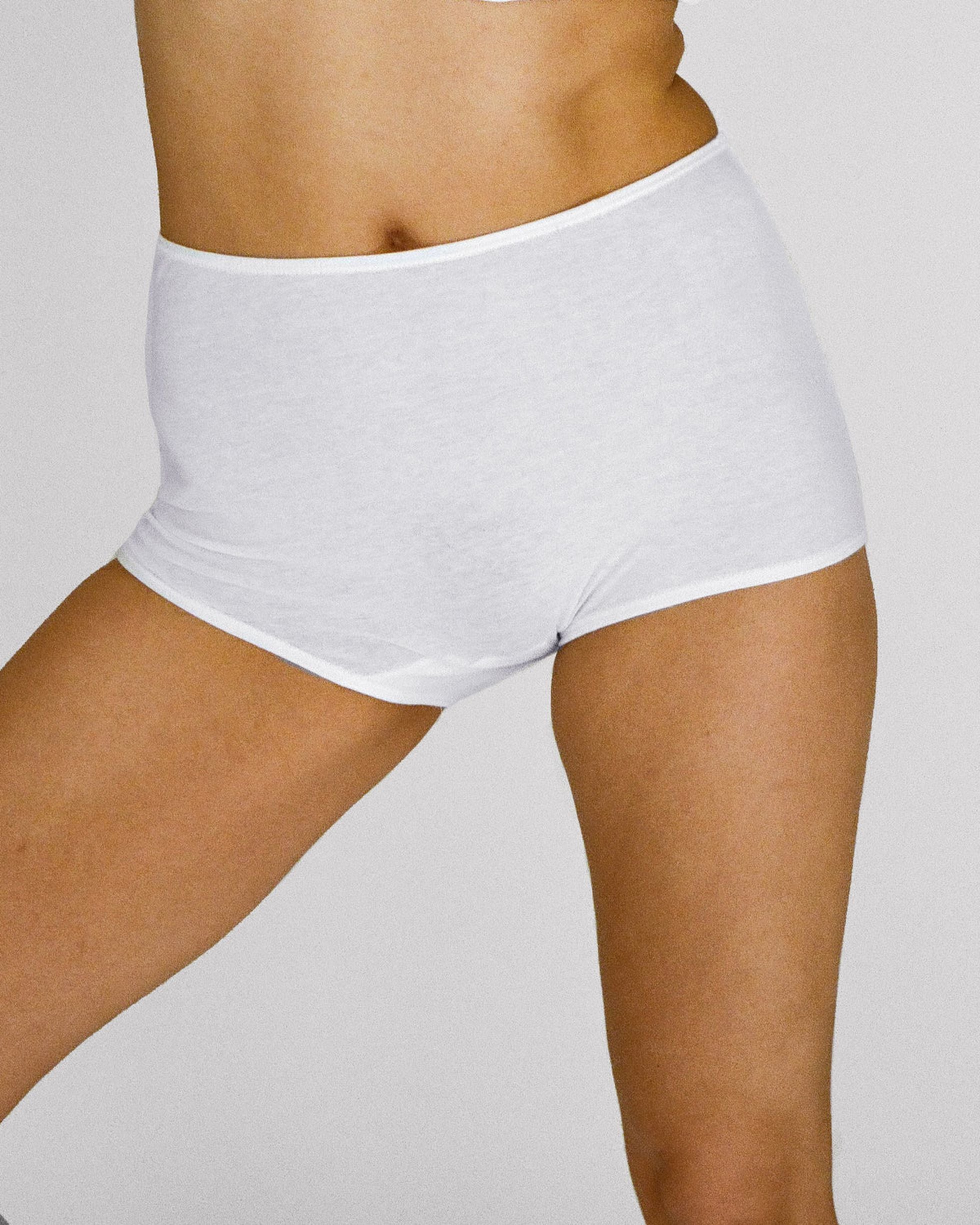 LEEy-world Cotton Underwear for Women High Waist Leakproof