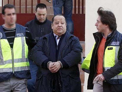 Alfonso Tezanos, seen during his arrest this week.