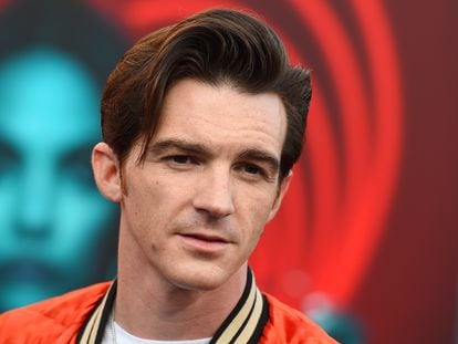 Drake Bell appears at the world premiere of 'The Spy Who Dumped Me' in Los Angeles on July 25, 2018.