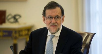 Mariano Rajoy during his last Cabinet meeting of the year.