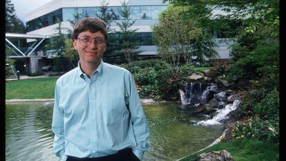 Microsoft co-founder Bill Gates, pictured in April 1993 in Seattle.