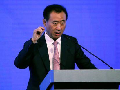 Wang Jianlin, chairman of the Dalian Wanda Group.
