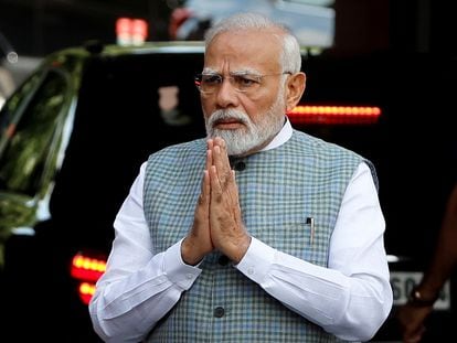 Indian Prime Minister Narendra Modi in New Delhi on September 18.