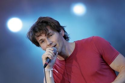 The charismatico Morten Harket, the singer and a teen idol in the 1980s, during a concert in 2005.