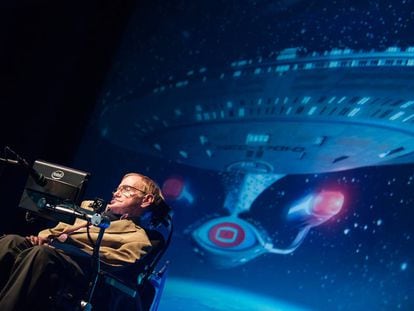 Stephen Hawking is closely associated with Starmus.