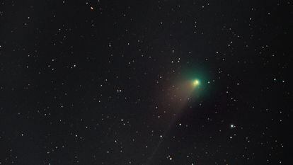 View of the comet on January 16.