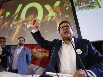 Vox leader in Andalusia Francisco Serrano.