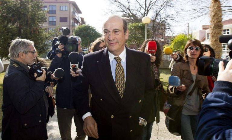 Francis Franco arrives in court in 2016.