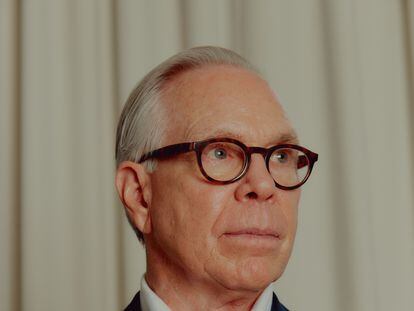 Tommy Hilfiger, photographed in his New York office.