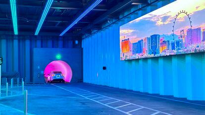 The LVCC Loop – a tunnel that Elon Musk has built in Las Vegas.