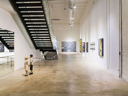 Partial view of the exhibition “You Know Who You Are, Recent Acquisitions of Cuban Art from the Jorge M. Pérez Collection”—photo courtesy Business Wire.