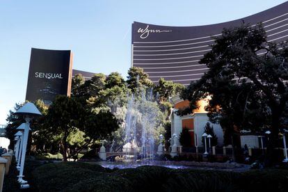 Wynn hotel-casino in Las Vegas, Nevada, U.S., February 7, 2018