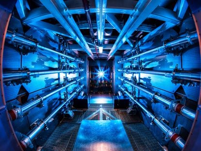 The National Ignition Facility at the Lawrence Livermore National Laboratory.