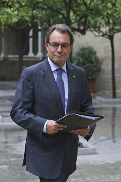 Catalan premier Artur Mas.