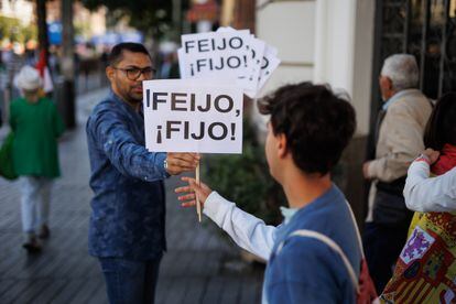 On Wednesday, following 24 hours of parliamentary debate, Feijóo would need to win an outright majority of 176 votes of the 350-seat lower chamber based in Madrid.
