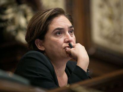 Barcelona Mayor Ada Colau, pictured earlier this month. 