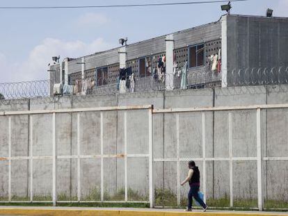 The Santa Martha Acatitla penitentiary in Mexico City.