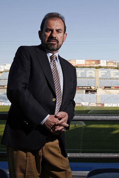 Ángel Torres, Getafe president.