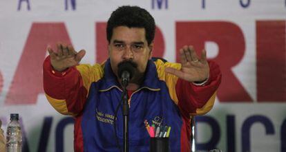 Nicolás Maduro, seen Monday in Maracay, Venezuela.