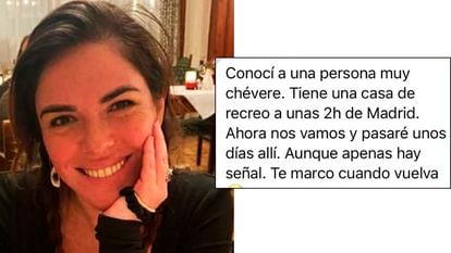 Ana Knezevich, who has been missing in Madrid since early February.