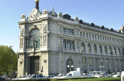 The Bank of Spain's headquarters in Madrid.