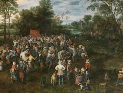 The Wedding Banquet (1623) by Jan Brueghel the Elder (1568-1625). 