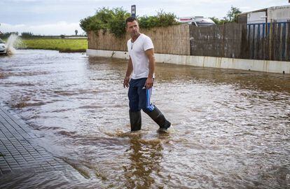 The Valencia town of Cuiper was flooded on October 19.