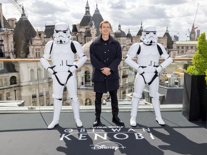 Hayden Christensen at the London presentation of 'Obi-Wan Kenobi', a new miniseries streamed by Disney +.
