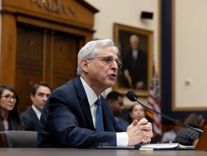 Attorney General Merrick Garland testifies before the House Judiciary Committee on Capitol Hill in Washington, on September 20, 2023