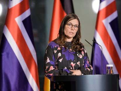 Iceland's Prime Minister Katrin Jakobsdottir