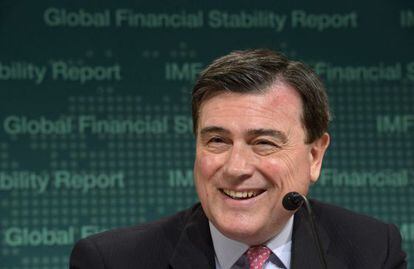 The IMF director for financial and monetary affairs, Spaniard, José Viñals.
