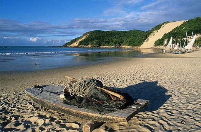 Beach in Natal in Rio Grande do Norte.