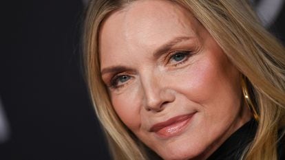 Michelle Pfeiffer at the world premiere of 'Ant-Man and the Wasp: Quantumania' in Los Angeles on February 6.