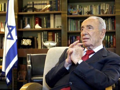 Israeli President Shimon Peres.