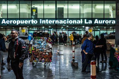 La Aurora International Airport in Guatemala City is the main point of departure for temporary migrants with work visas.