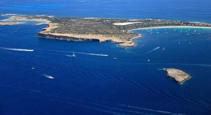 S’Espalmador island.