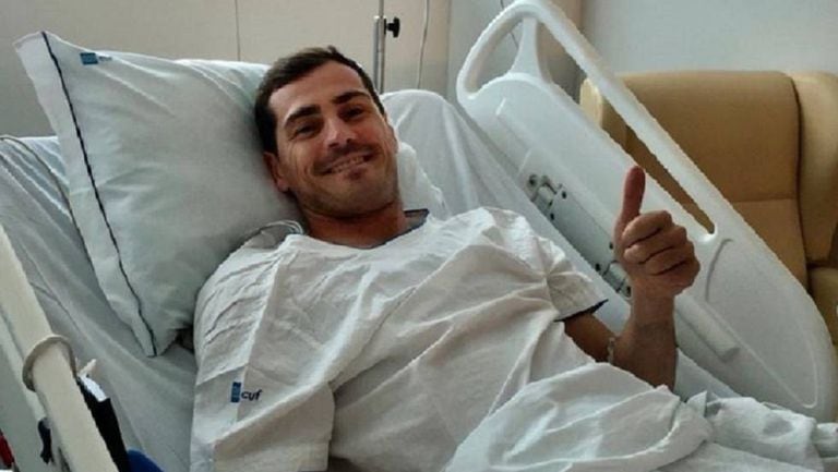 Iker Casillas shared this photo on Twitter.