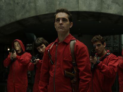 Pedro Alonso in the first season of 'Money Heist.'